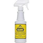 Obenauf's Cleanit Leather Cleaner - Natural Plant Oil Leather Cleaner for Boots, Furniture and Car Interior - Safe and Gentle Non-Detergent Oil Liquid Soap - Ready-to-use 16oz Spray Bottle