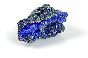 FOMNKKN Natural Azurite Seven Chakra Reiki Malachite Mineral Specimen (30-50mm)