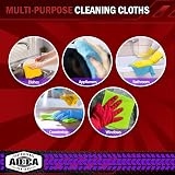 AIDEA Microfiber Cloths 100 Pack 30x30cm Soft Lint Free Absorbent Car view 7