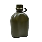 Genuine G.I. 3 Piece 1 Quart Plastic Canteen