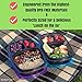 Bento Portion Control Containers | Large Meal Prep Lunch Box Containers | Microwave and Dishwasher Safe | Highest-Quality Food Storage by My Best Fresh