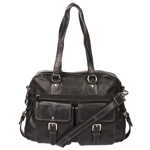 Kossberg Leder Shopper Handtasche Schultertasche Henkeltasche Modell Galwe