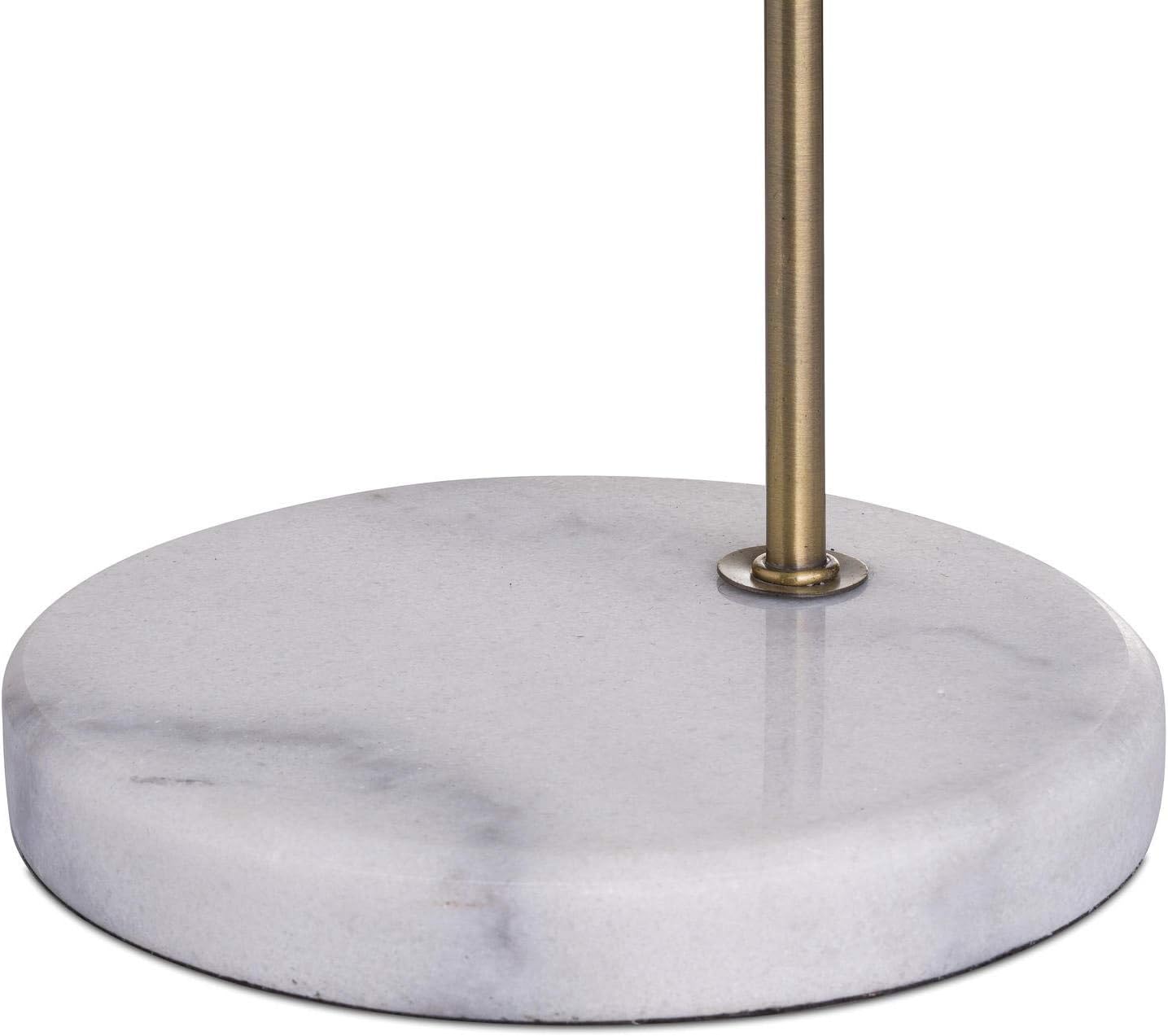 Hill 1975 Marble and Brass Industrial Adjustable Desk Lamp, METAL, Multi-Colour, One Size, Multi - Colour - Image 3