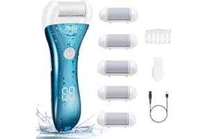 Electric Foot Callus Remover, Rechargeable Electronic Foot File Pedicure Kits, Electric Callus Remover for Feet, Foot Scrubbe