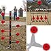 MEMX Reactive Shooting Targets, 4 Inch 200 Sheets Premium Self-Adhesive Target Stickers & High Visibility Impact Bullseye Targets for Pistol Shooting-Airsoft Guns-BB Guns-Rifle.