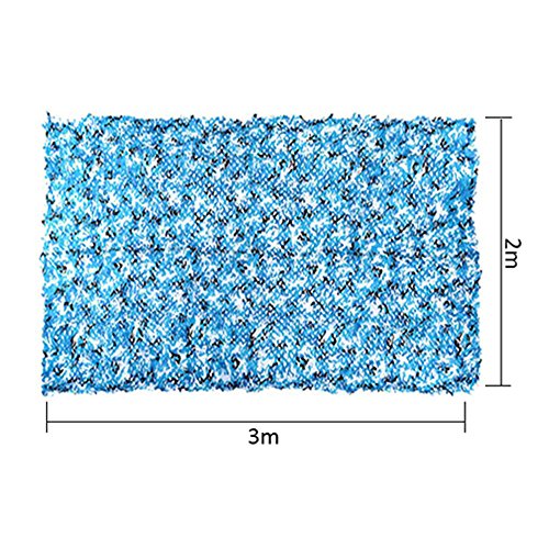 Windyus Camouflage Netting, Camo Net Blinds Bulk Roll For Sunshade Camping Shooting Hunting Military Army Hide Woodland Sunscreen -6.5FT X 10FT (2 X 3m)