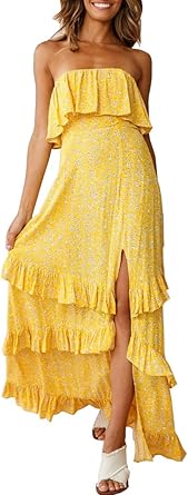 second female heat wrap maxi dress