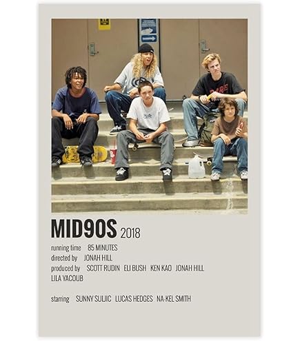 Amazon.com: Fullfillment Posters Mid90s Movie Poster Limited