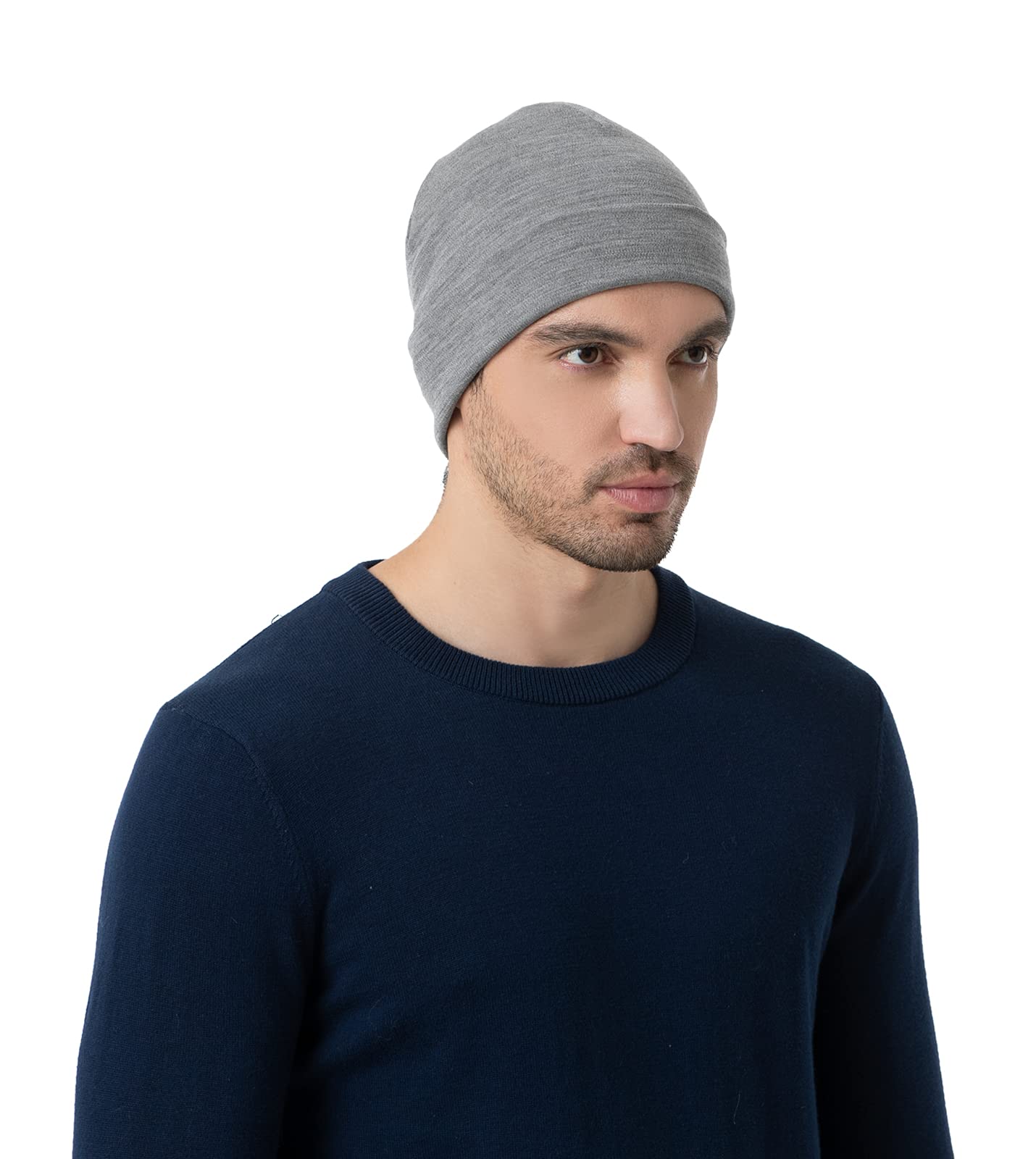 LAPASA Unisex Midweight 100% Merino Wool Beanie Hat