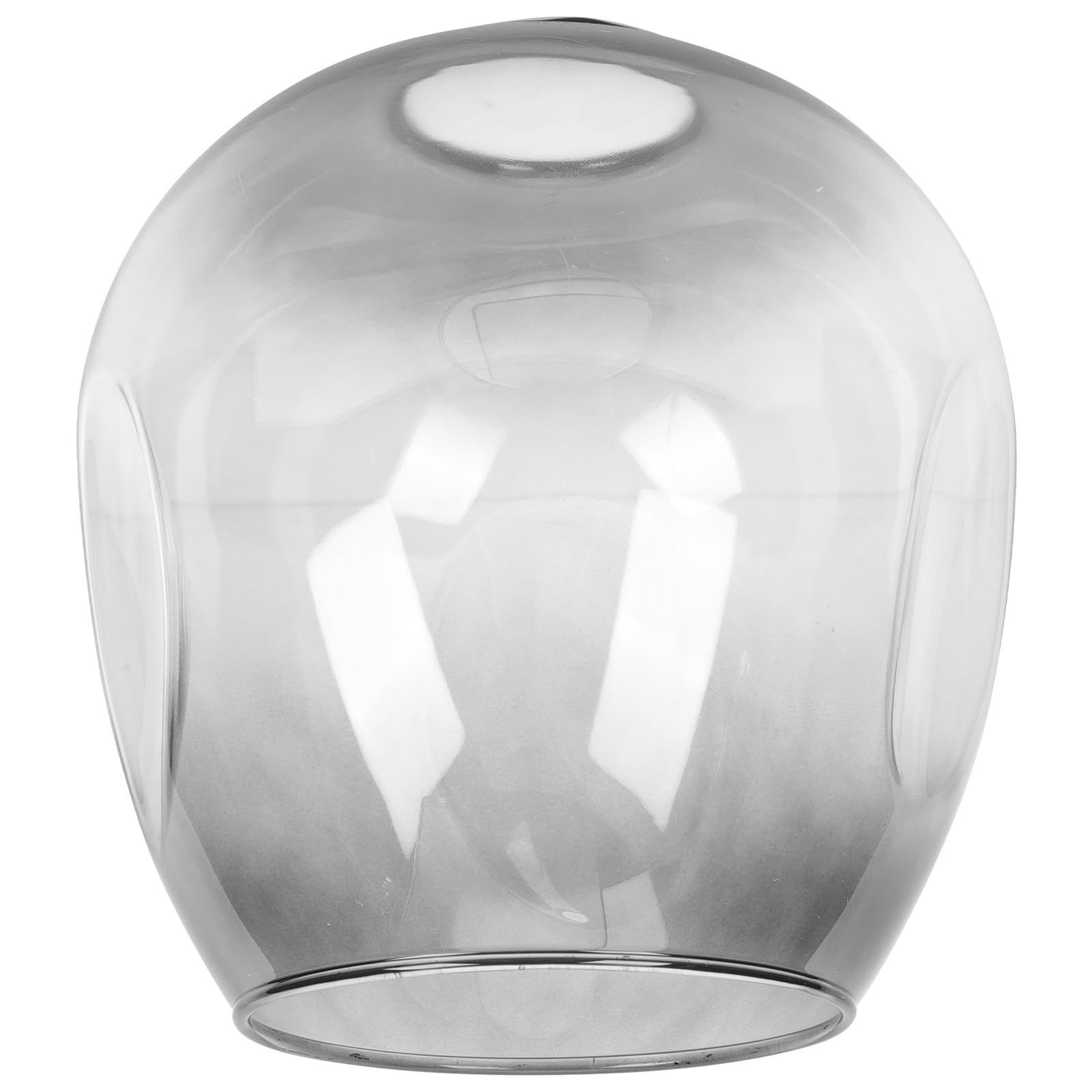 Luxshiny Glass Lampshade Replacement for Floor Lamp Table Light Simple Light Cover Home Decor Accessory 6.30X5.91X5.91 Inches