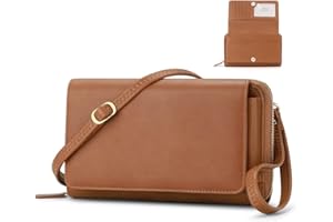 RONSIN Crossbody Bag for Women Wristlet Wallets with RFID Card Small Clutch Purses for Party Prom