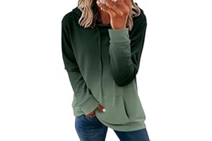 MODARANI Womens Pullover Hoodie Sweatshirts Casual Tunic Tops Kangaroo Pocket Shirts Tie Dye&Floral Print