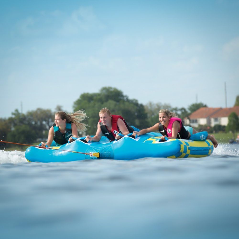 Rocker-style towable tube