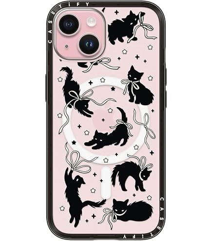 casetify iphone15 pro max 黒猫ケース Amazon.com: CASETiFY for iPhone 15 Pro Max Case - Impact