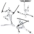 T13 Titan 13 Dummy 13 Action Figure, Robot 13 Lucky 13, 3D Printed Multi-Jointed Movable for Stop Motion Animation Adult Desktop Decor