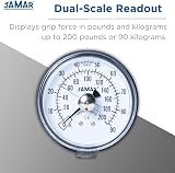Jamar Hydraulic Hand Dynamometer Performance Health Grip Strength Tester PSI view 7
