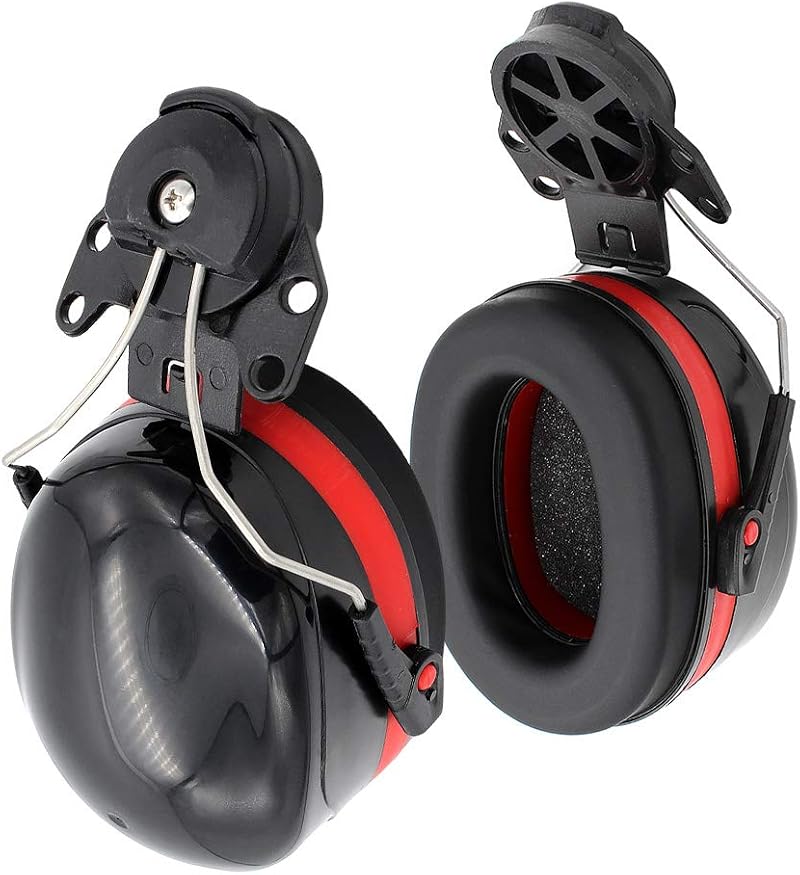 Buwico Noise Cancelling Hard Hat Earmuffs for Work - Hearing Protection