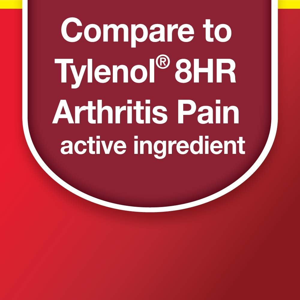  Basic Care Acetaminophen Extended-Release Tablets, 650 mg, Arthritis Pain, 400 Count: Health & Personal Care