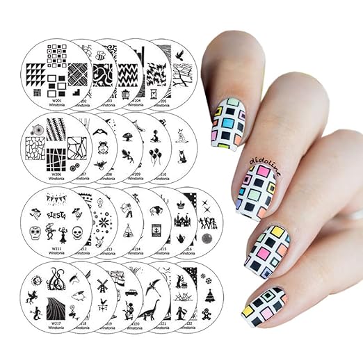 Winstonia Second Generation Nail Art Stamping Image Plates