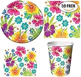 Hawaiian Luau Summer Party Pack (50)