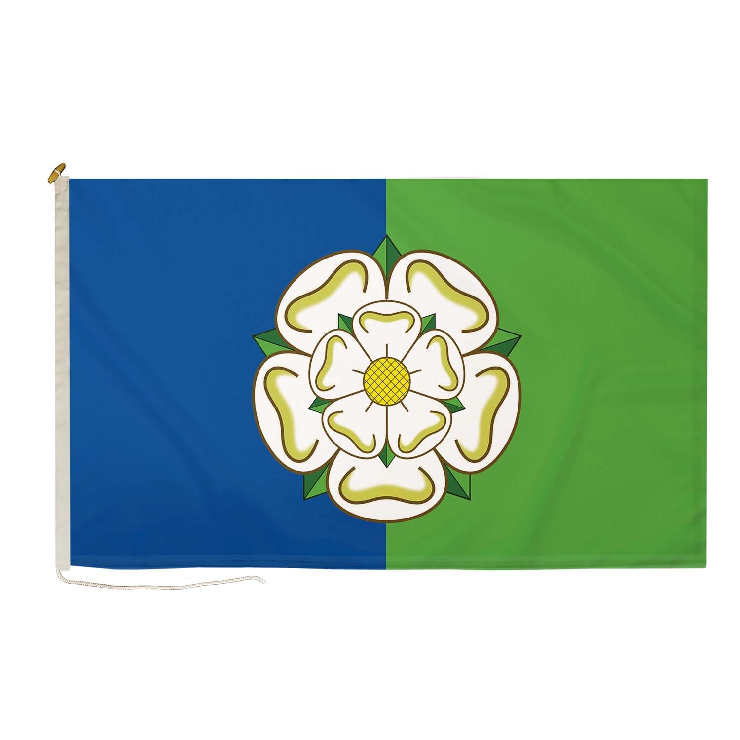 DuraFlag East Riding of Yorkshire 5ft x 3ft with Rope and Toggled - Premium Quality 5x3 East Yorkshire Flags