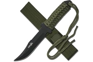 Survivor HK-7526 Outdoor Fixed Blade Knife 7.5-Inch Overall