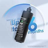 Waterdrop WD-10PP Under Sink Water Filter Replacement for TSA TSB 3-Stage view 4