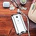 Poetic Affinity Series Slim Fit Dual Material Protective Bumper Case for HTC Bolt (2016) Black/Clear