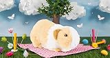 Zappi Co 100% Recycled Plush Guinea Pig Toy 15cm Soft Eco Friendly Gift view 2
