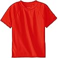 Kanu Surf Boys' Short Sleeve UPF 50 Rashguard Swim Shirt