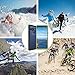 ShellBox for Galaxy Note 9 Waterproof Case, Shockproof Snowproof Cover IP68 Underwater Full Body Protection Crystal Clear Built-in Screen Protector Case for Note 9 (Clear Green)