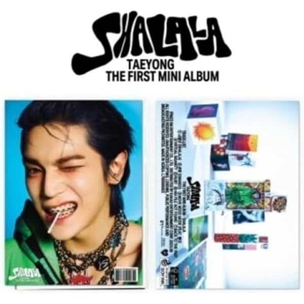 NCT Taeyong SHALALA 1st Mini Album Contents+POB+Tracking Sealed