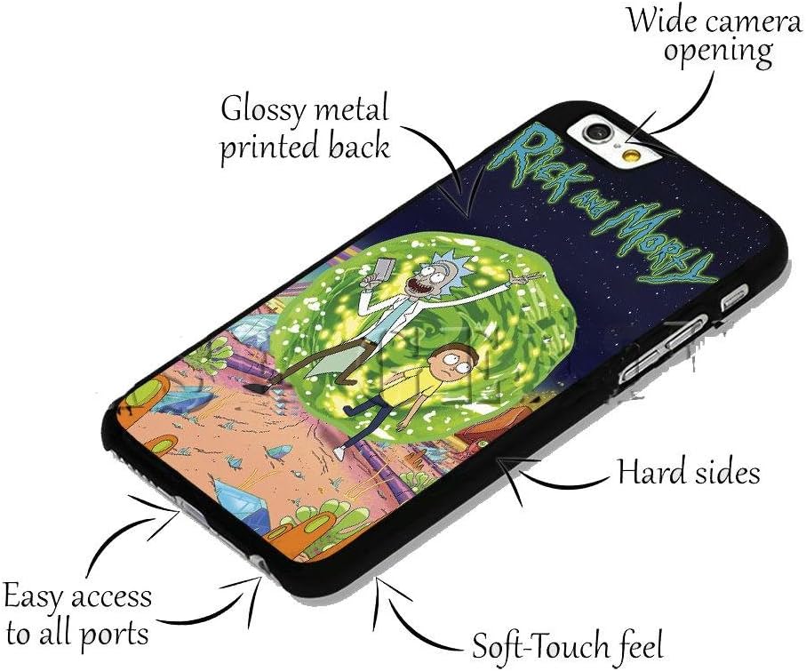 Rick And Morty Adventure Cartoon Portal Science Plastic Phone Case For Samsung Galaxy S7