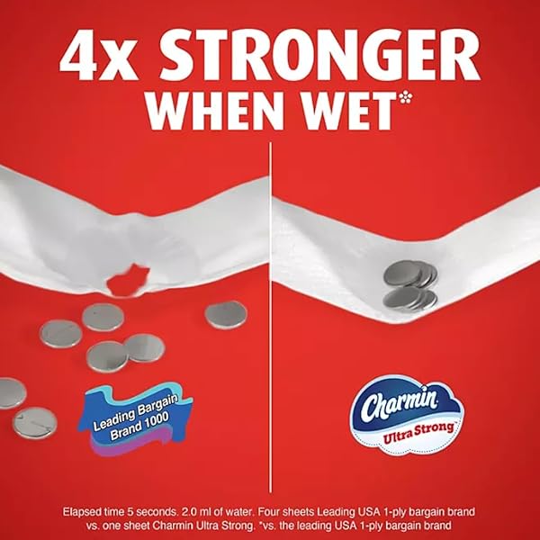 CHARMIN ULTRA STRONG 2-PLY TOILET PAPER 32 ROLLS, 231 SHEETS/ROLL
