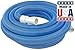 Poolmaster Manual Pool Vacuum Hose, 50 Ft x 1-1/2” for Inground & Above Ground Pools, Not for Automatic Cleaners, Kink-Free, Heavy Duty Pool Cleaner Hose with Swivel Cuff – Made in USA