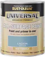 Rust-Oleum Universal Paint & Primer Satin Lagoon 750ml view 6