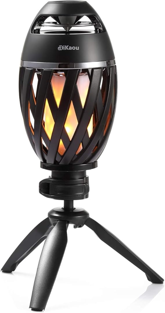 dikaou led flame table lamp