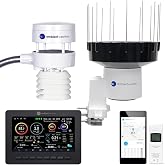 Ambient Weather WS-5000 Ultrasonic Smart Weather Station with AWN+ Included | With Remote Monitoring and Ambient Weather Network Access and AWN+ Included