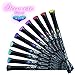Sakura Ballpoint Pen for Decoration, Decorese Glitter 5 Color Set B, Spices Color (DB206G5B)