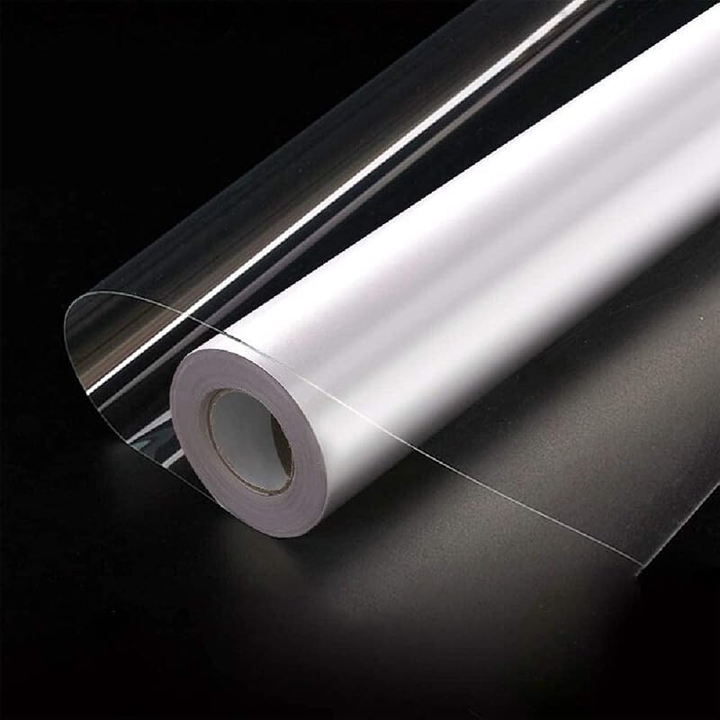 Hode Sticky Back Plastic Clear Vinyl Wrap 40cmx5m Self Adhesive Film