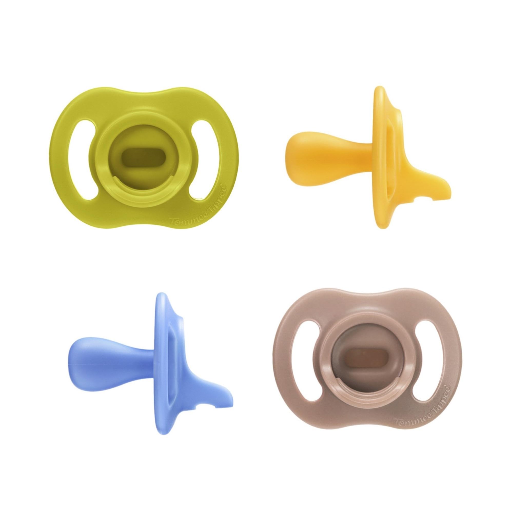 Photo 1 of Tommee Tippee Ultra-Light StayPut Pacifier, One-Piece Silicone Design, 6-18m, 4 Pack