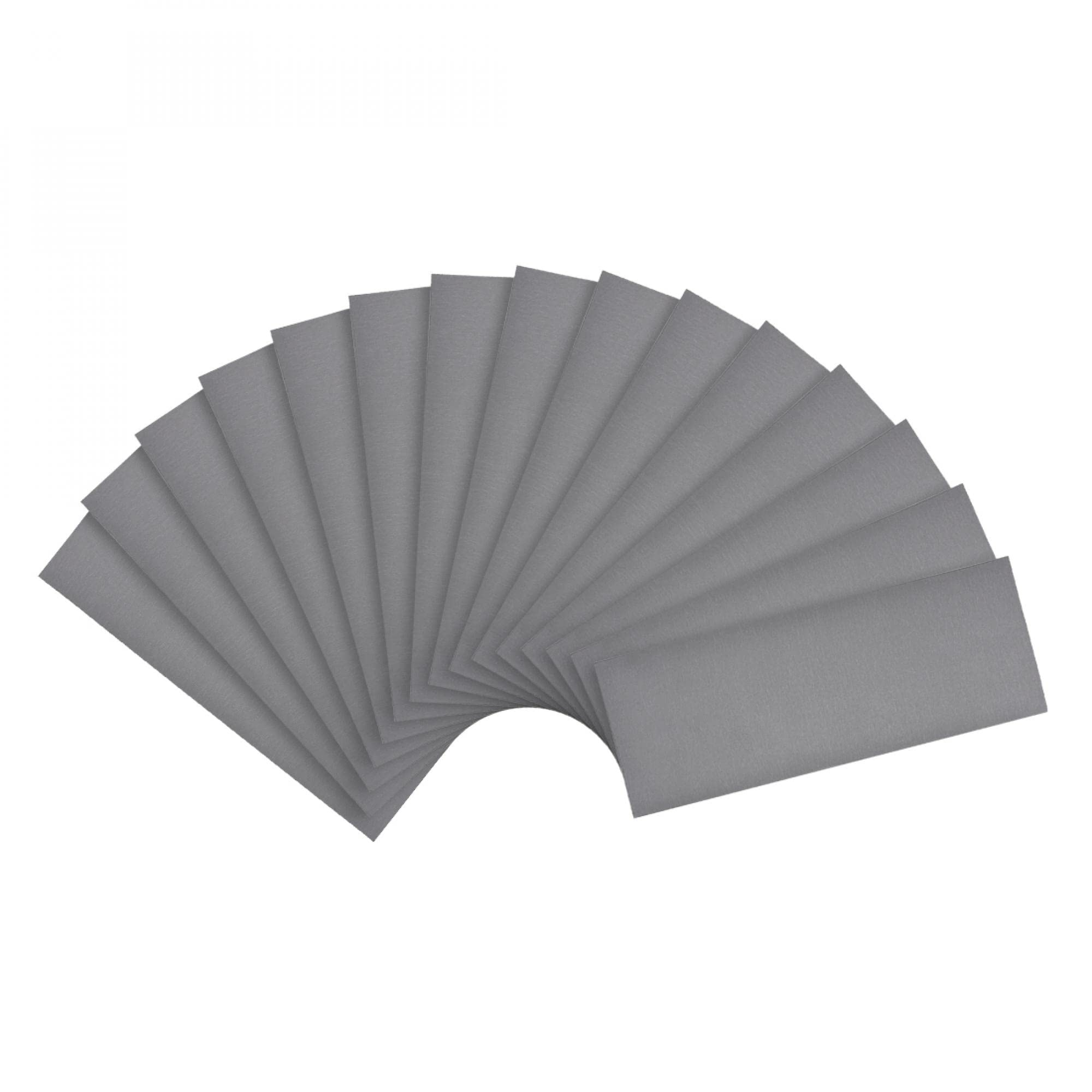 sourcing map 3000 Grits Sanding Sheets 9-inch x 3.6-inch Wet Dry Silicon Carbide Sandpaper for Wood Furniture Metal Polishing 15pcs