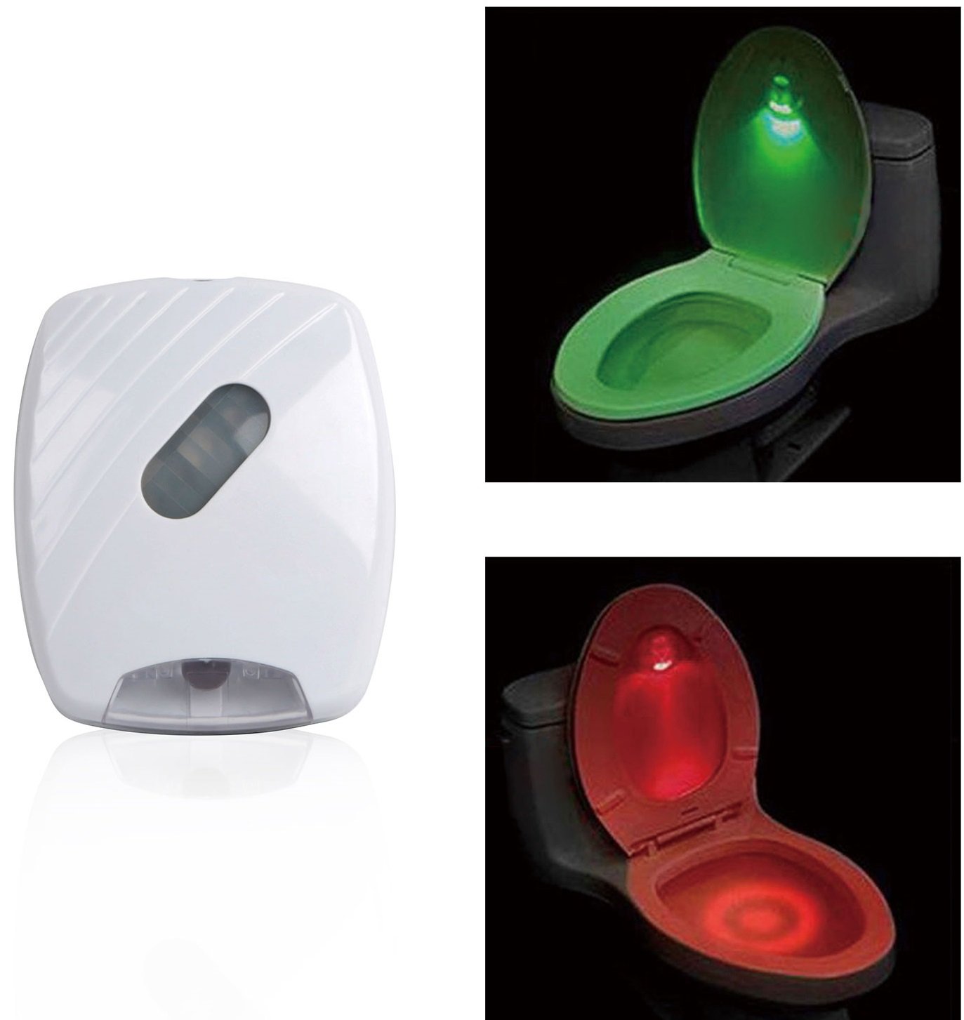 GPCT Colorful Toilet Seat Night Light Automatic [LED Motion Sensor