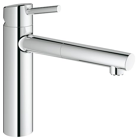 Grohe Concetto - Grifo de cocina Flujo ajustable ajustable Baja presión