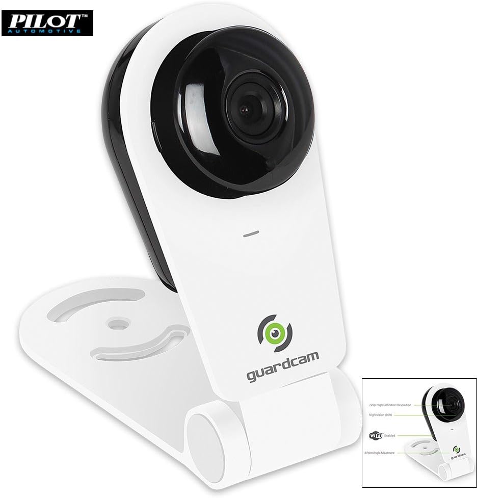 Pilot Electronics Wireless Security IP Camera, White (CL-4000)