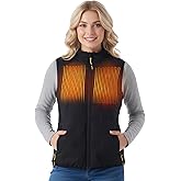 InoKraft Heated Vest Women, Lightweight Quilted Vest with Rechargable Battery Pack & USB-C Cable, Christmas Gifts for Women