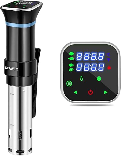 KEAWEO Sous Vide 1100W Immersion Circulator - Accurate Cooking Control