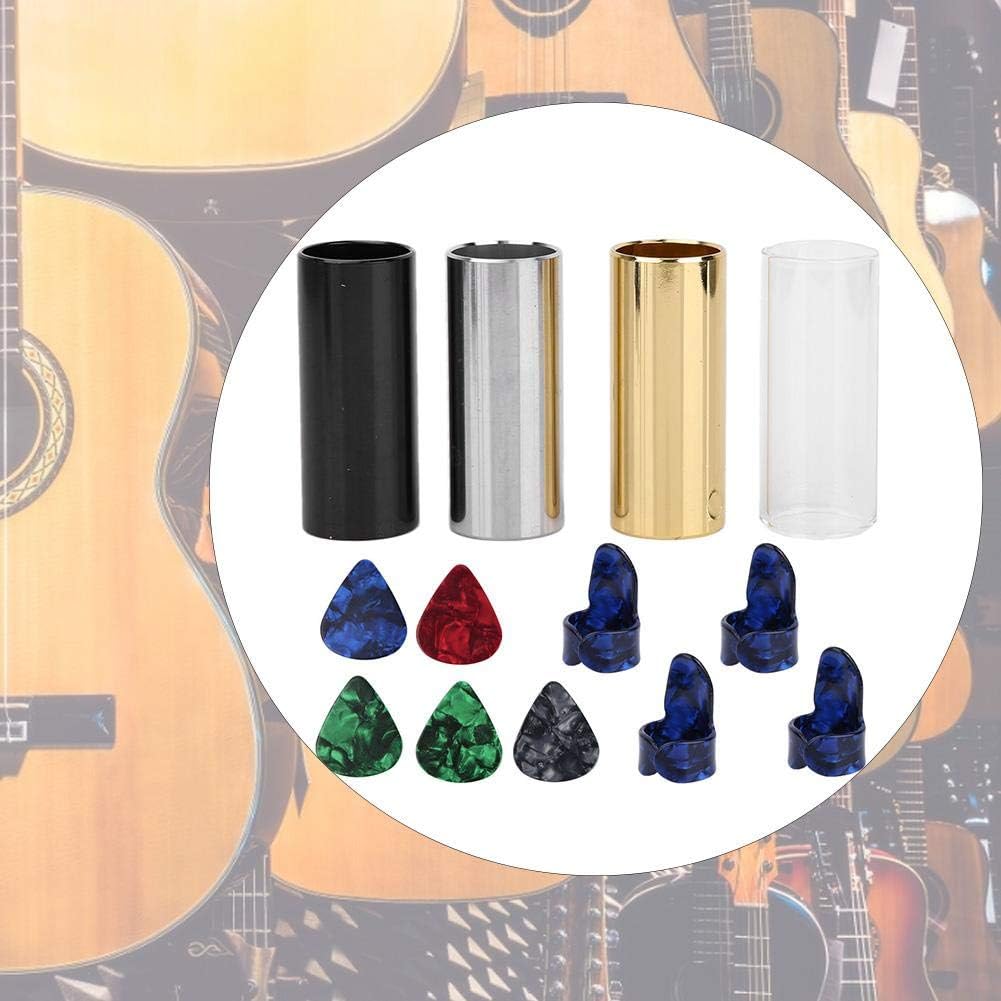 Guitar Slides Bar and Fingers Picks Set for Guitar Beginner Guitar Finger Picks Musical Instrument Accessories - Image 4
