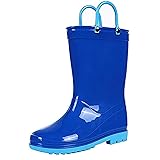 Puddle Play Toddler and Kids PVC Rain Boots with