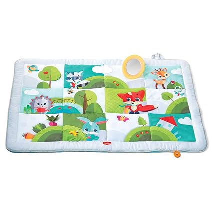 Tiny Love Super Mat Meadows Days Tappeto Gattonamento Tappeto Gioco Per Bambini E Neonati Pieghevole Ed Imbottito Grande 150 X 100 Cm